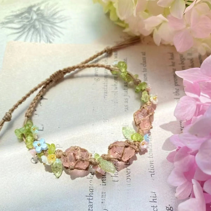 Petal & Quartz Bracelet