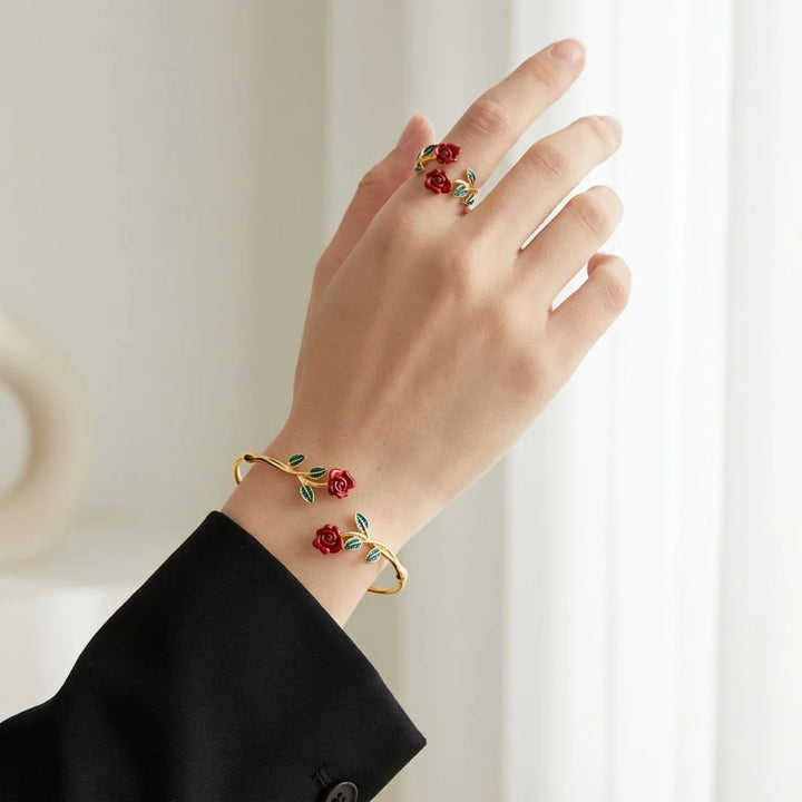 Florentine Ring & Bracelet Set