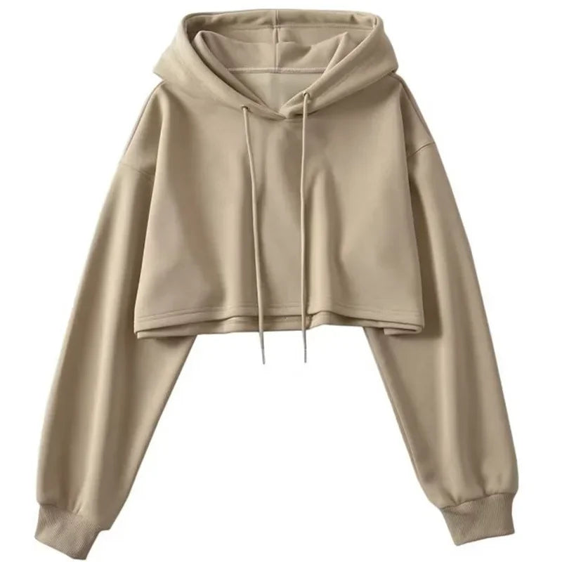 Talia Cropped Hoodie