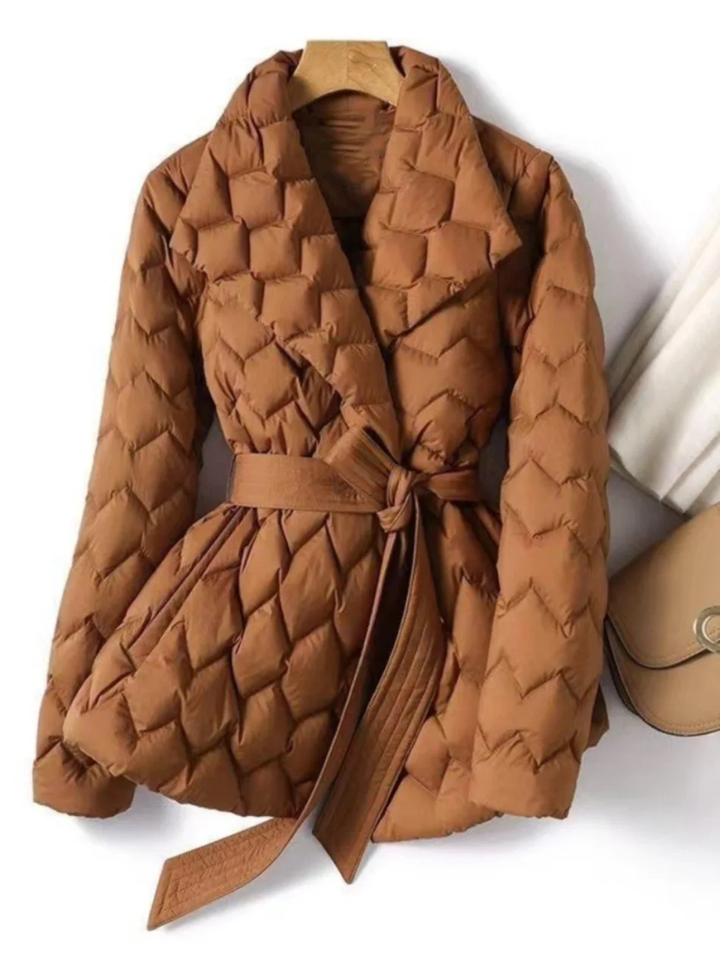 Aveline Quilted Down Coat