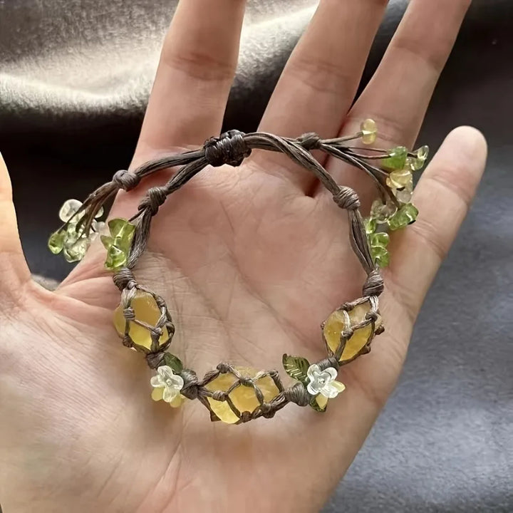 Petal & Quartz Bracelet