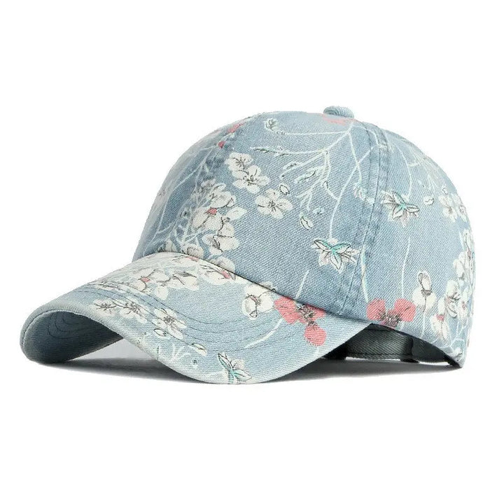 Garden Muse Denim Cap