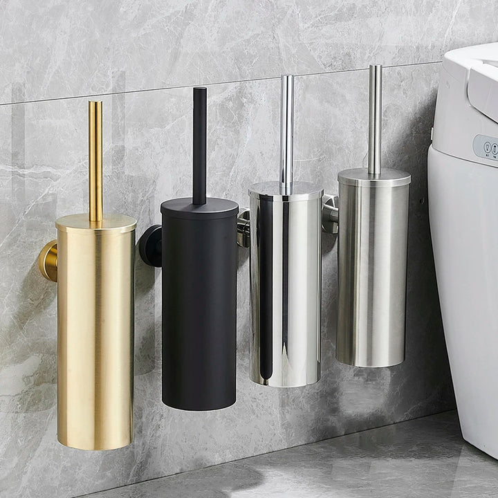 Chic Wall-Mounted Toilet Brush