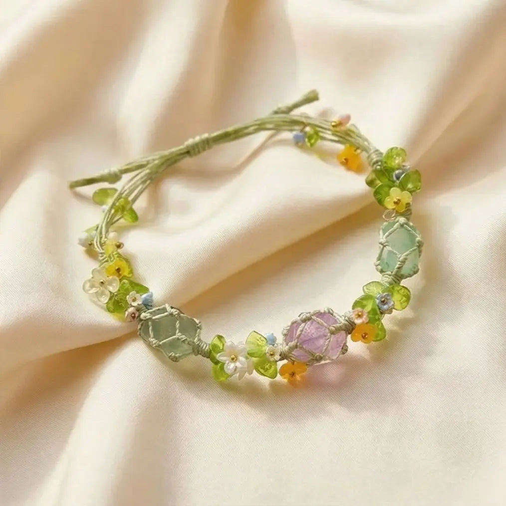 Petal & Quartz Bracelet