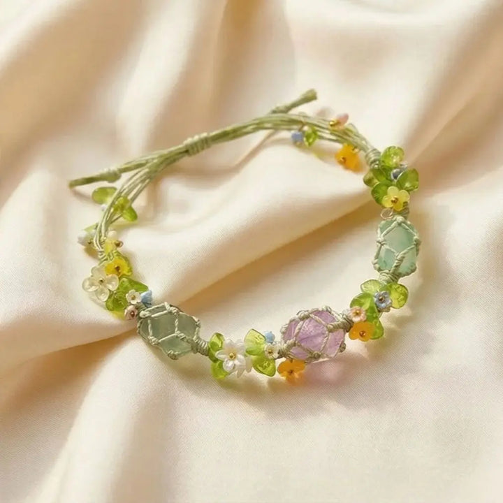 Petal & Quartz Bracelet