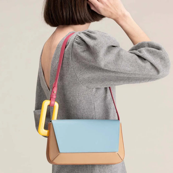 Prism Colorblock Shoulder Bag