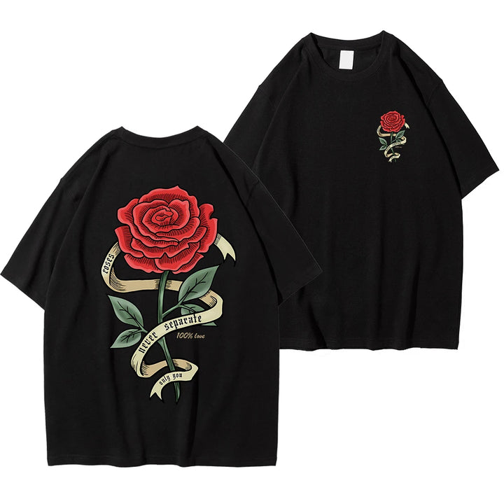 Never Separate Rose Graphic Tee