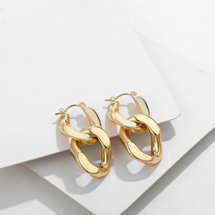 Aria Chain Link Earrings