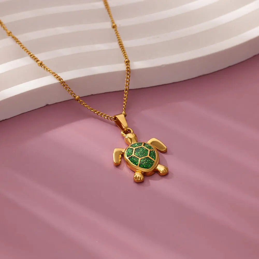 Island Turtle Necklace