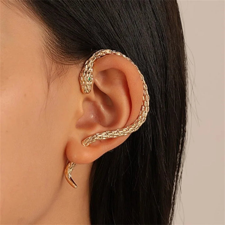 Serpent Arc Earring