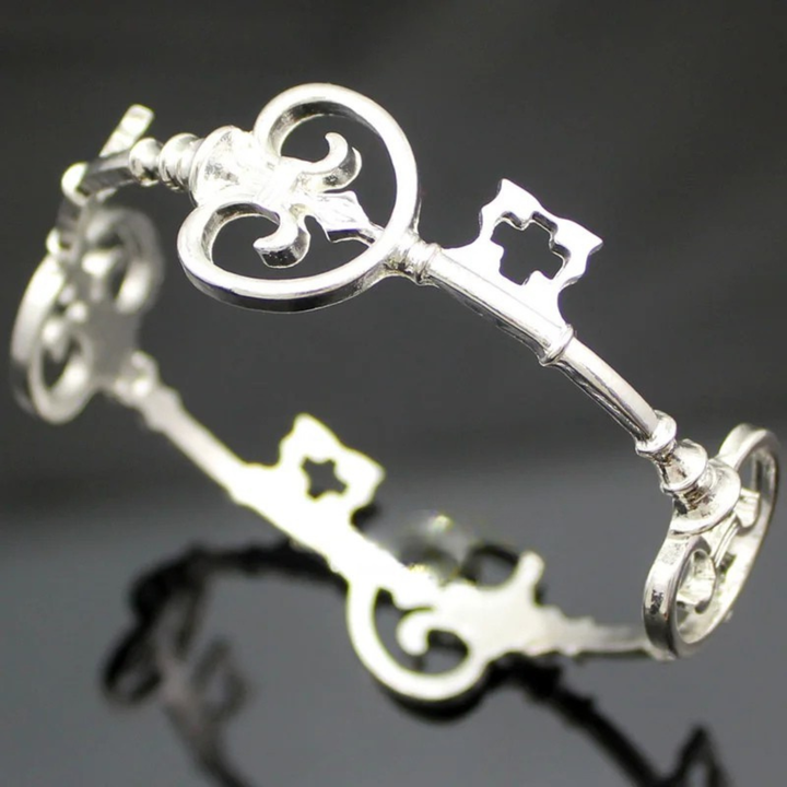 Alchemist’s Key Cuff Bracelet