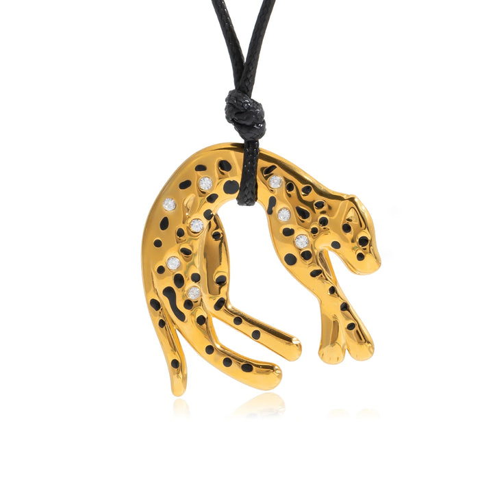 Panthera Pendant Necklace