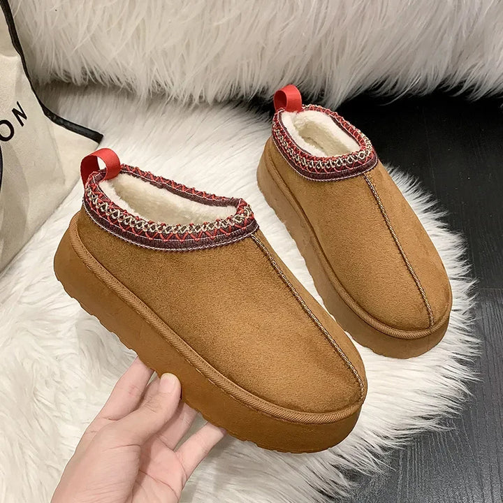 Alpine Fleece Mules