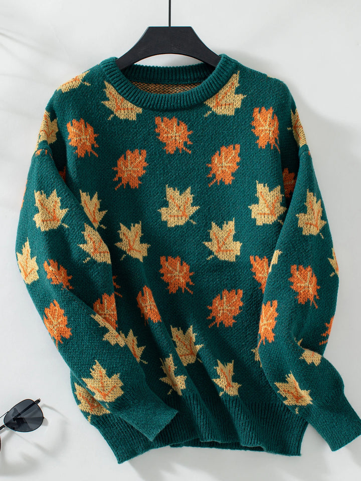 Autumn Hues Knit Sweater