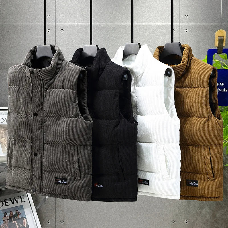 Alpine Ribbed Puffer Vest