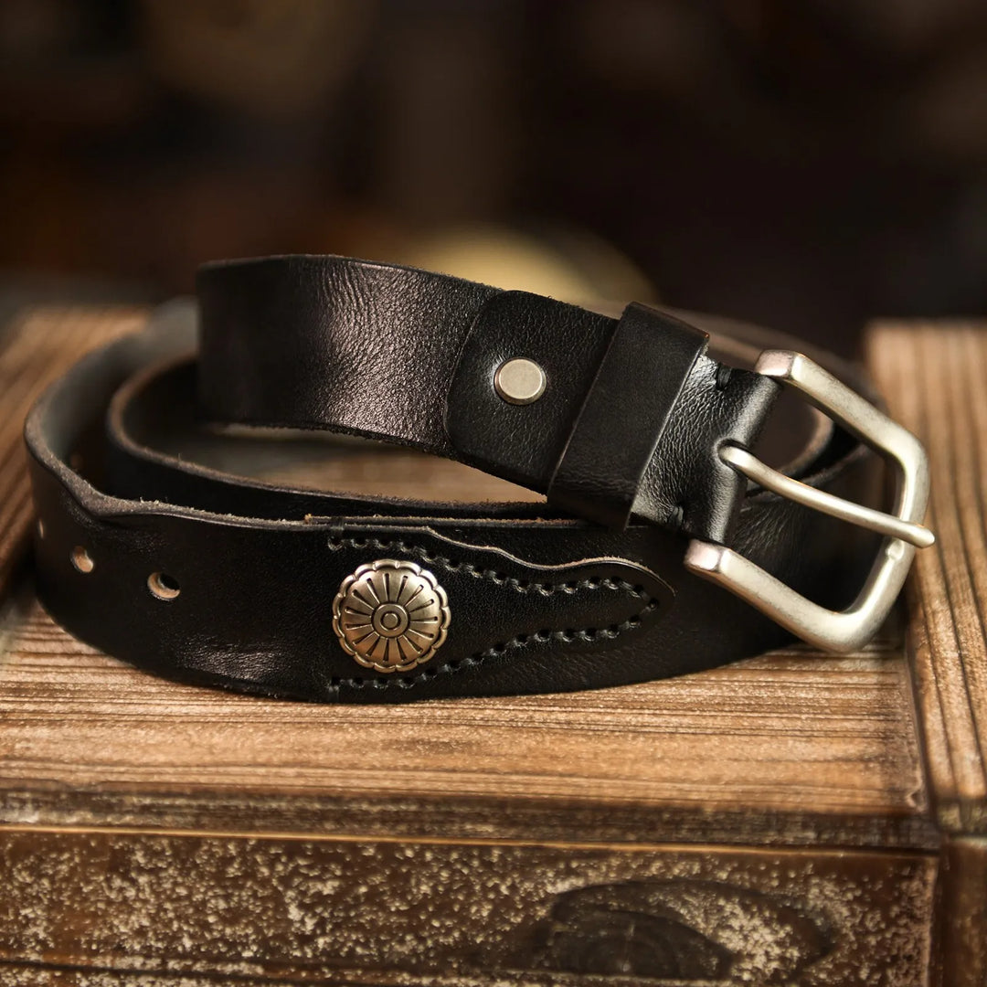 Saddle Ridge Leather Belt