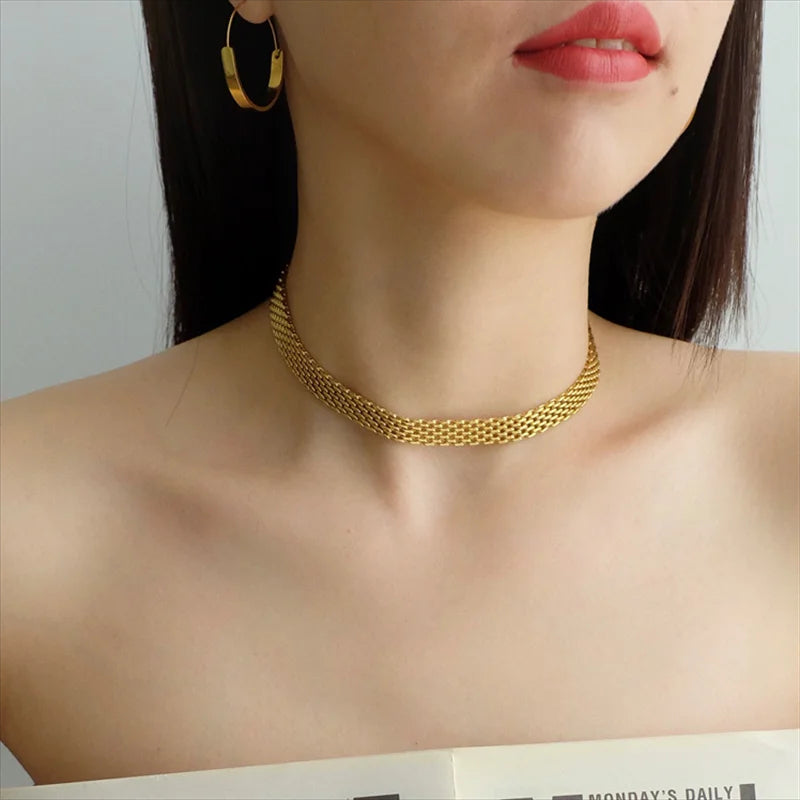 Legacy Gold Choker Chain Set