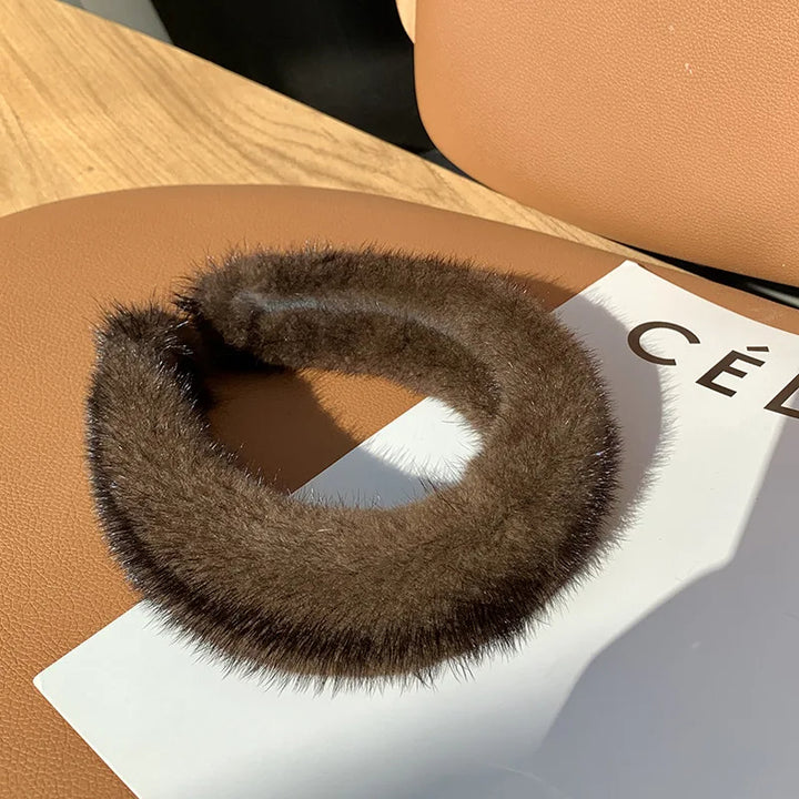 Monarque Faux Fur Headband