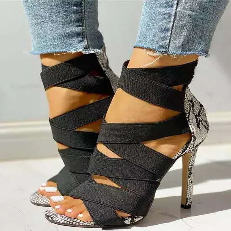 Serafina Crossover Stiletto