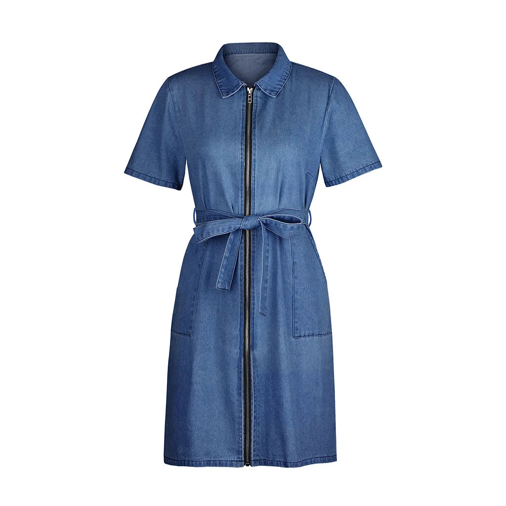 Mila Denim Mini Dress
