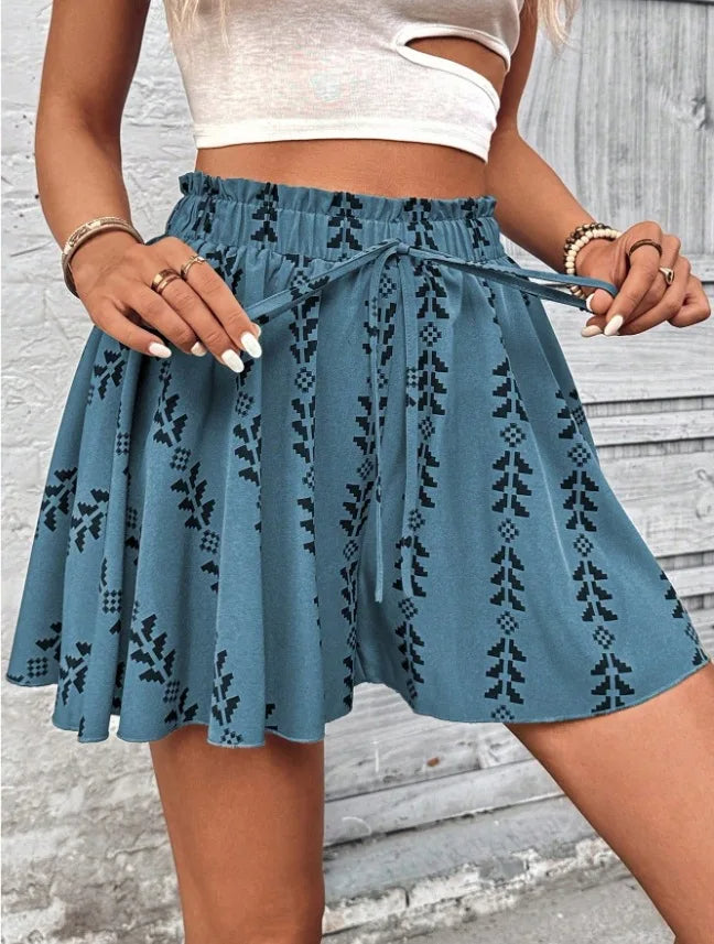 Zahara Boho Flare Short