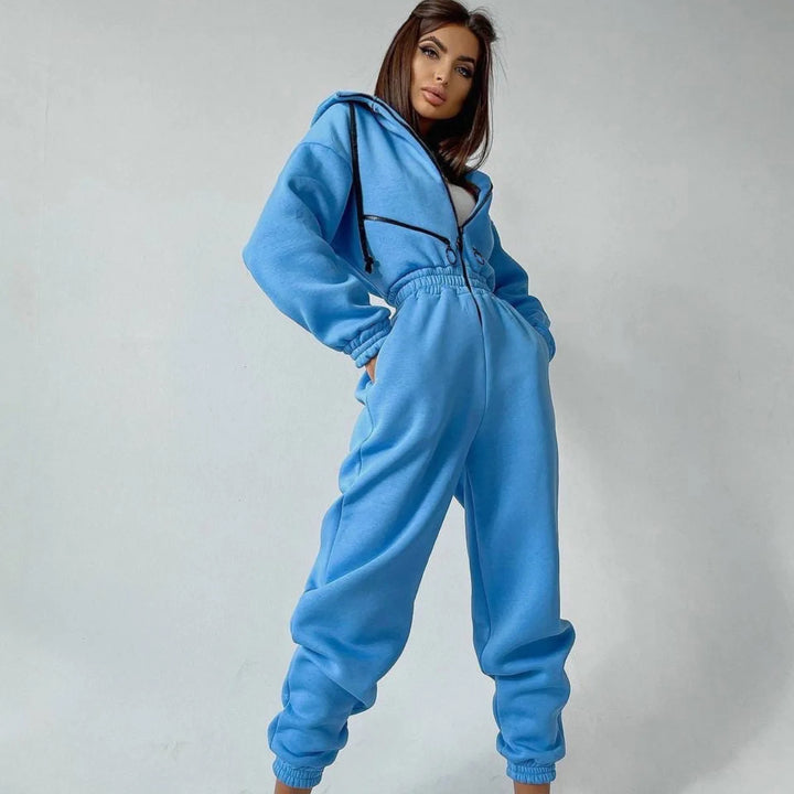 Studio Zip-Up Jumpsuit