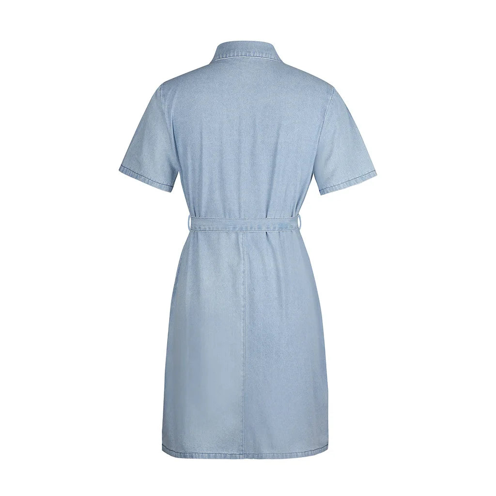Mila Denim Mini Dress