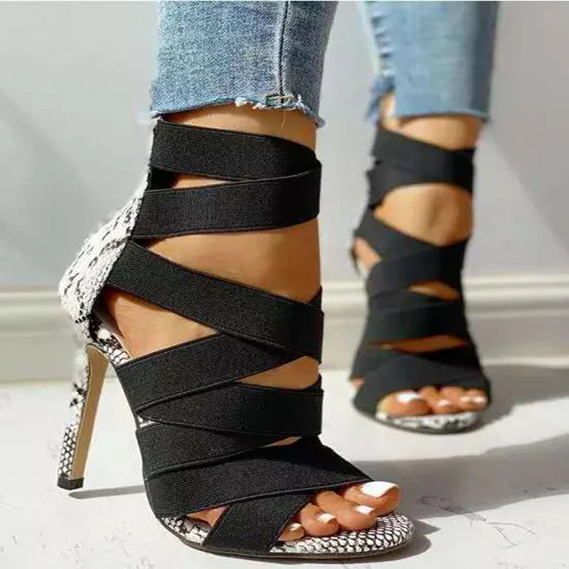 Serafina Crossover Stiletto