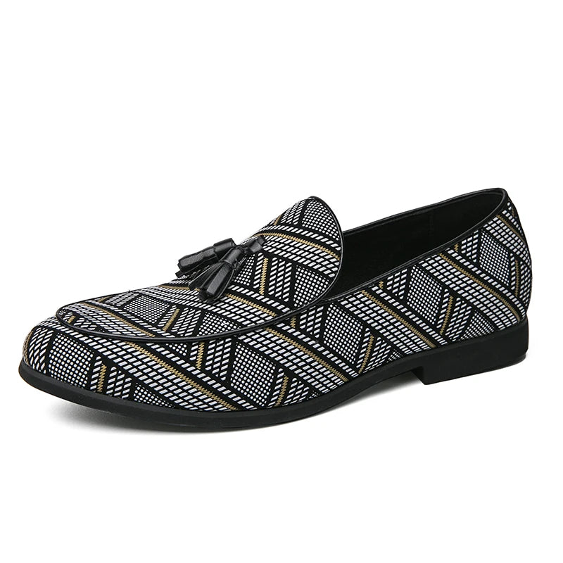 Checker Weave Loafer