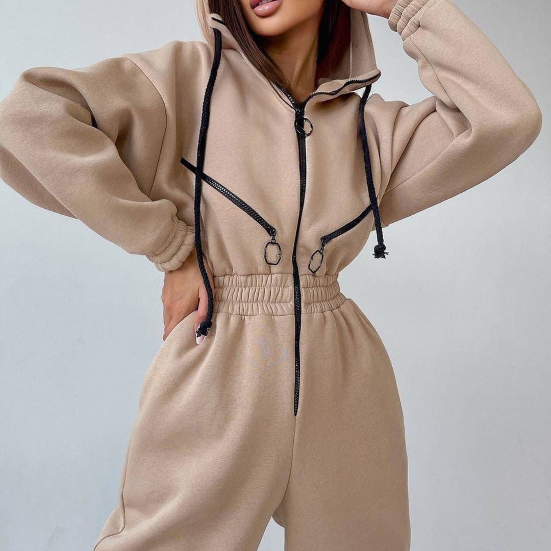 Studio Zip-Up Jumpsuit