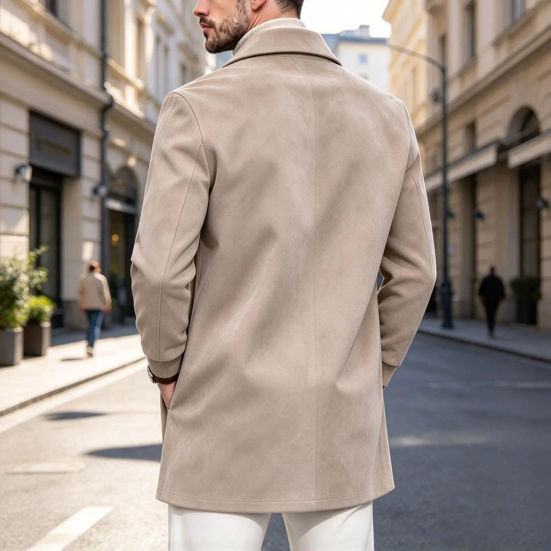Harrington Suede Car Coat
