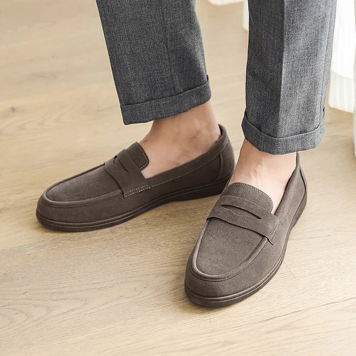 Belfort Suede Penny Loafer