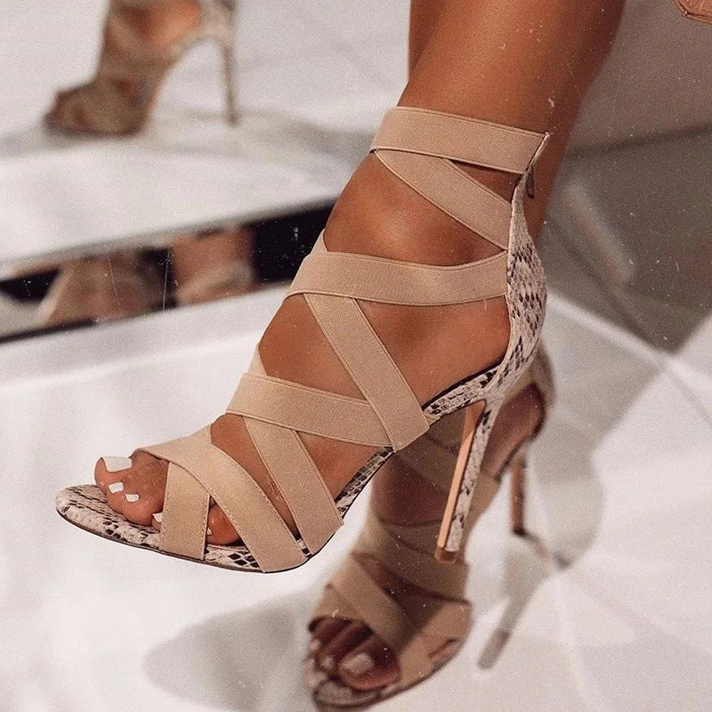 Serafina Crossover Stiletto