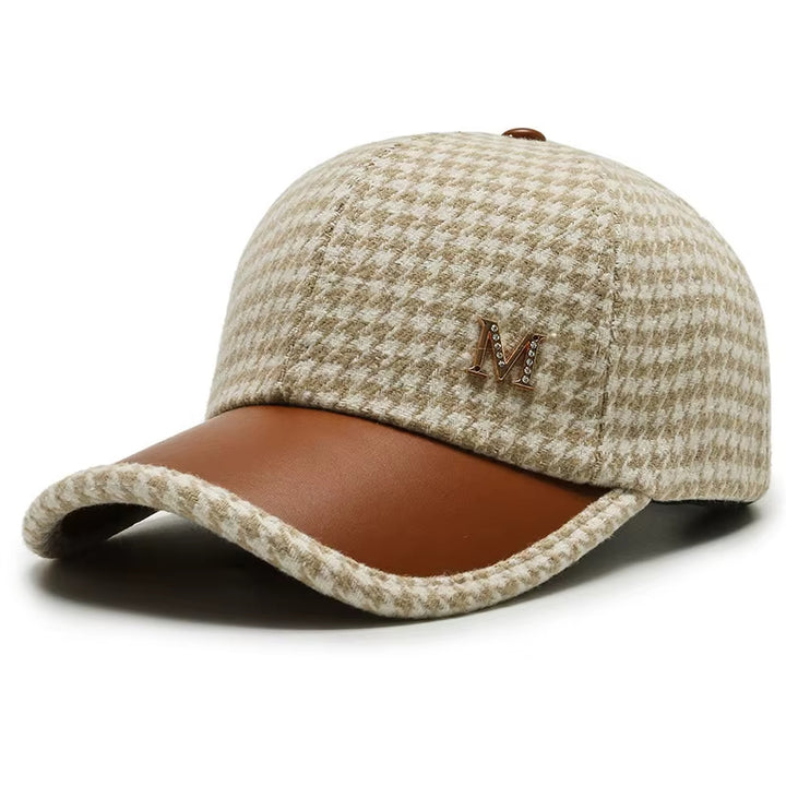 Metropolitan Houndstooth Cap