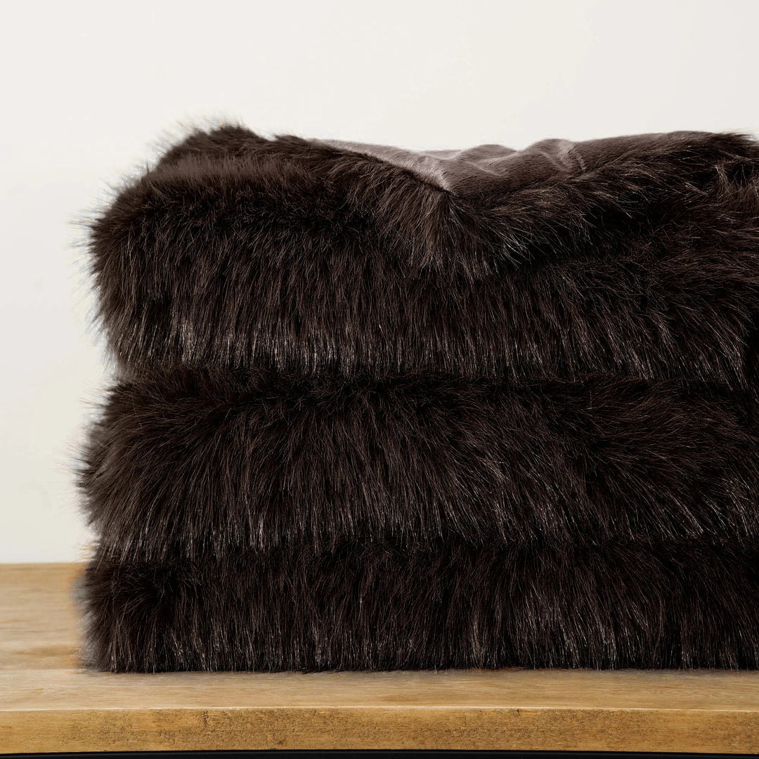 Haven Faux Fur Throw Blanket