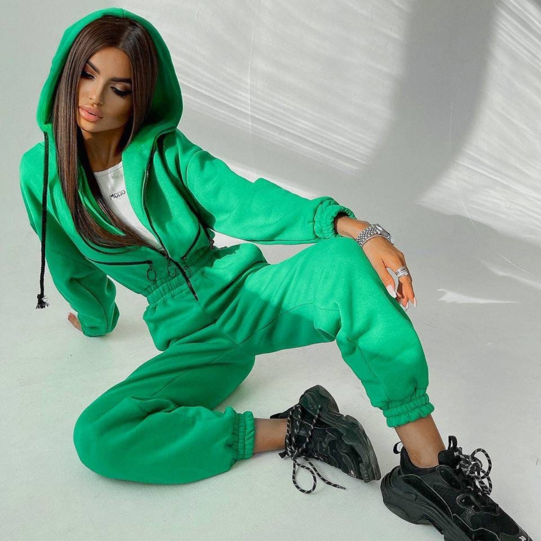 Studio Zip-Up Jumpsuit
