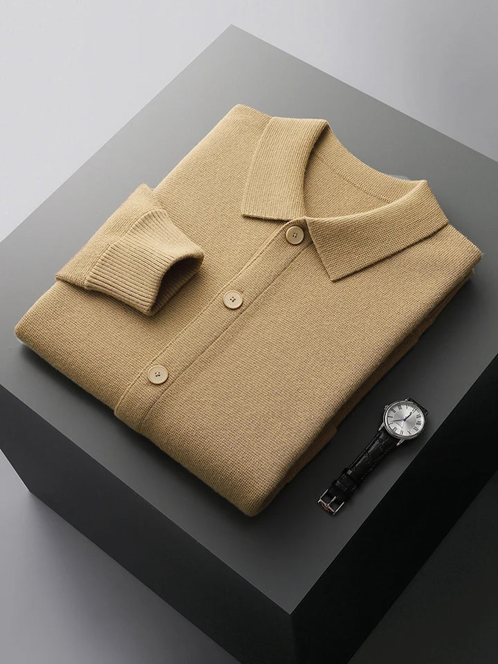 Prestige Merino Wool Cardigan