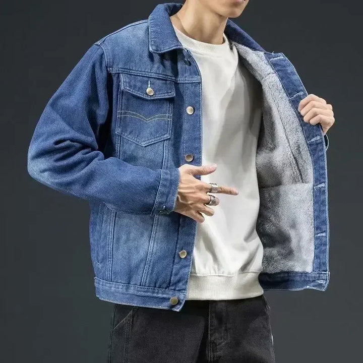 Avalon Sherpa Lined Denim Jacket