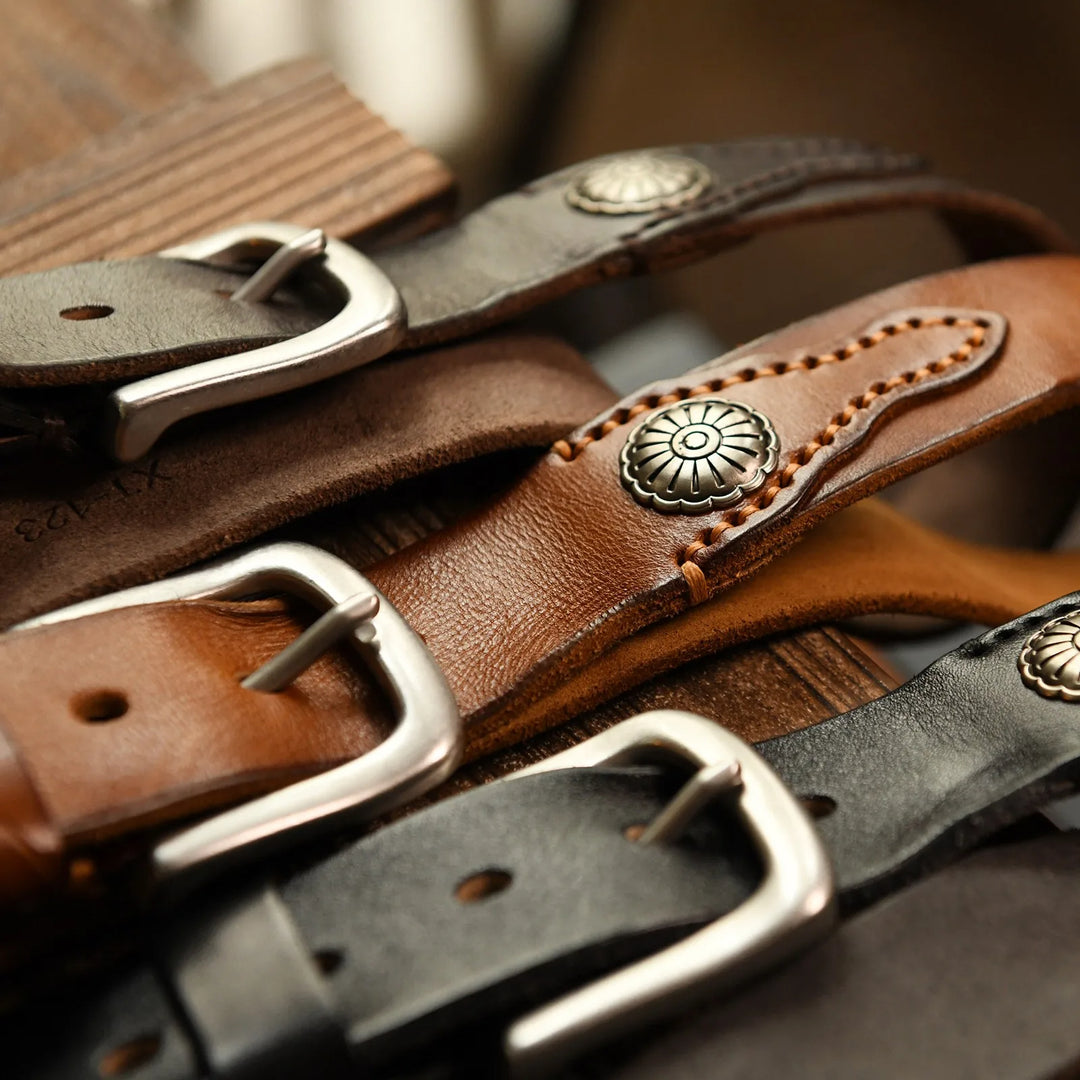 Saddle Ridge Leather Belt