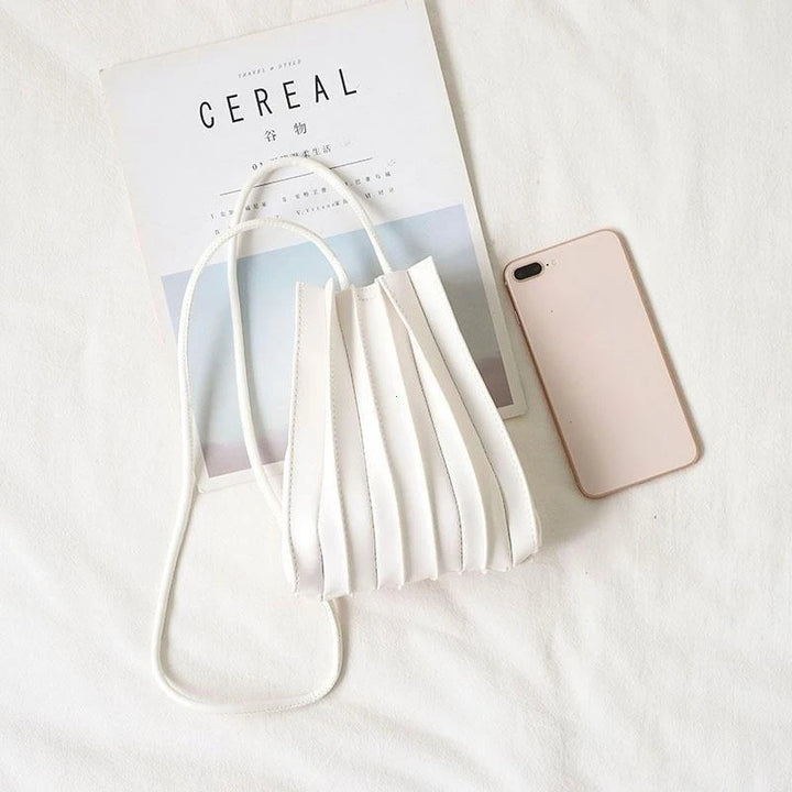 Noemi Pleat Crossbody Bag