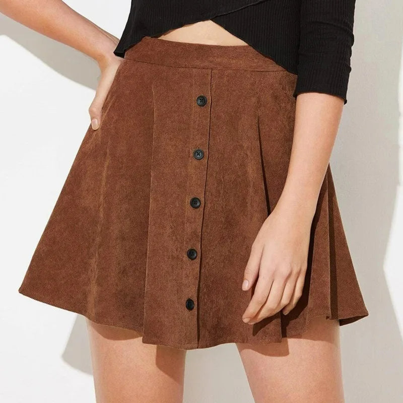 Everyday Corduroy Skirt