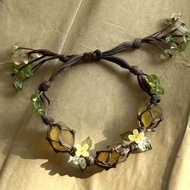Petal & Quartz Bracelet
