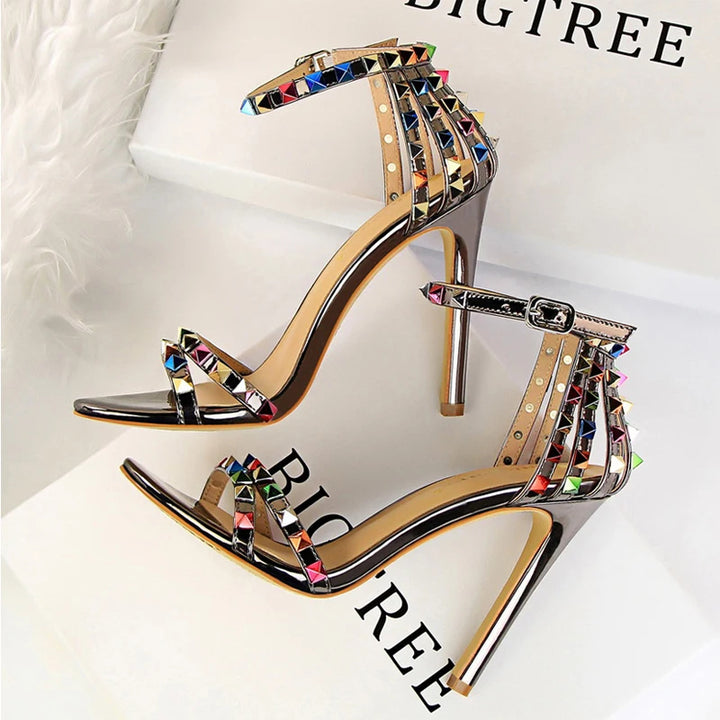 Gleam Theory Studded Stiletto