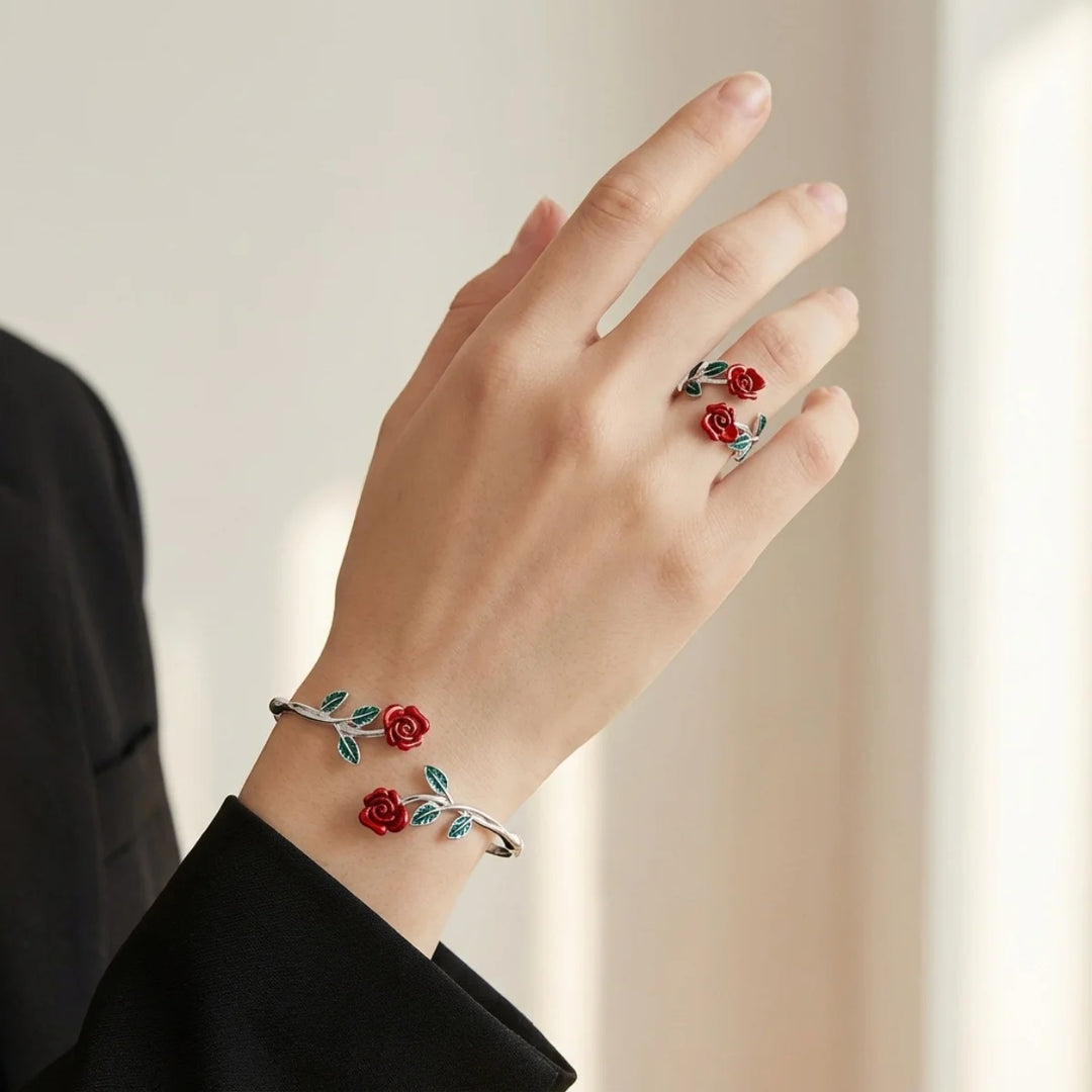 Florentine Ring & Bracelet Set