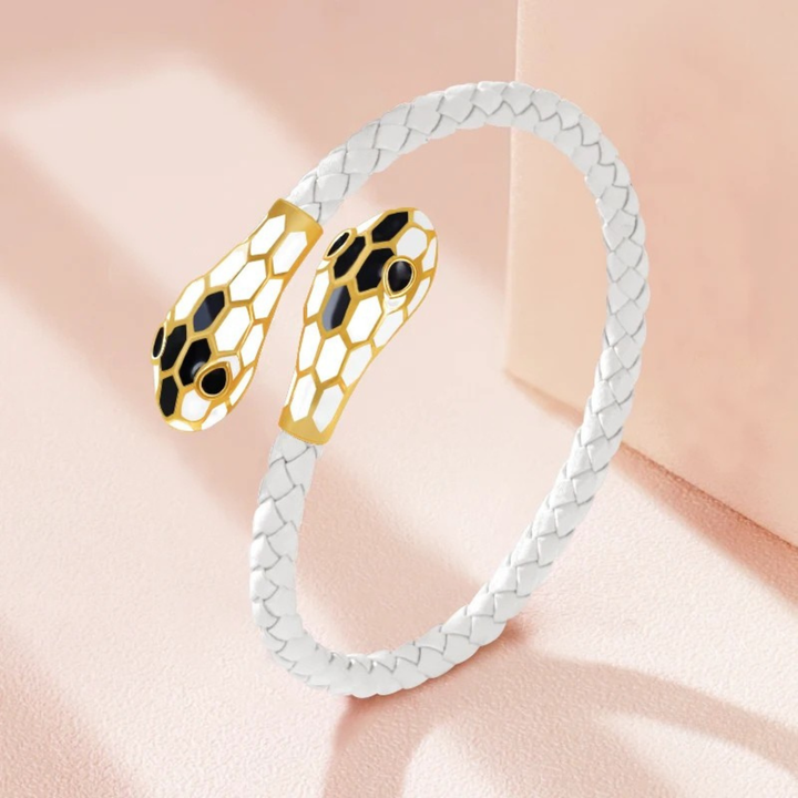 Viper Twin-Serpent Cuff