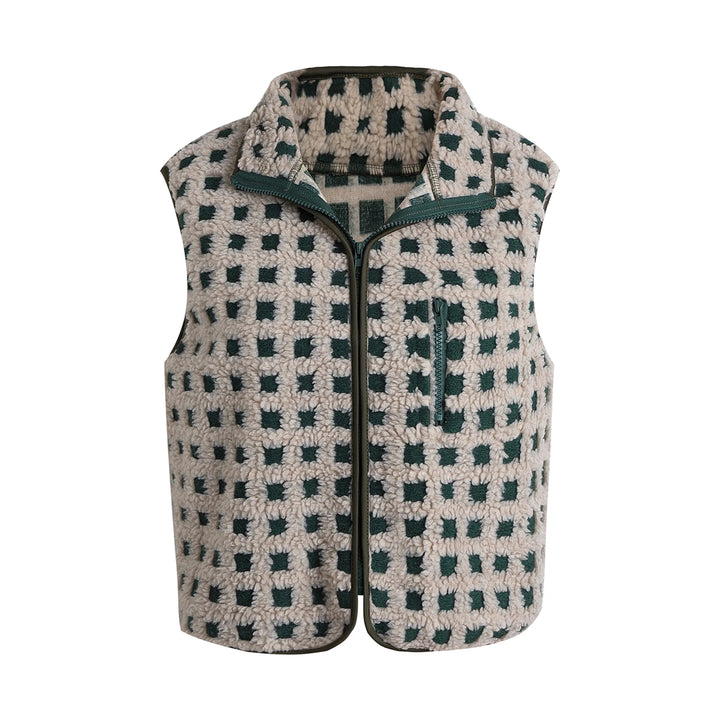 Montclair Sherpa Check Vest