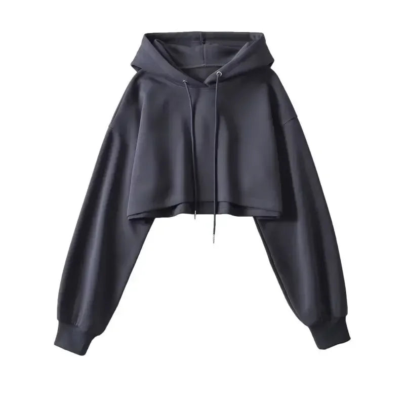 Talia Cropped Hoodie