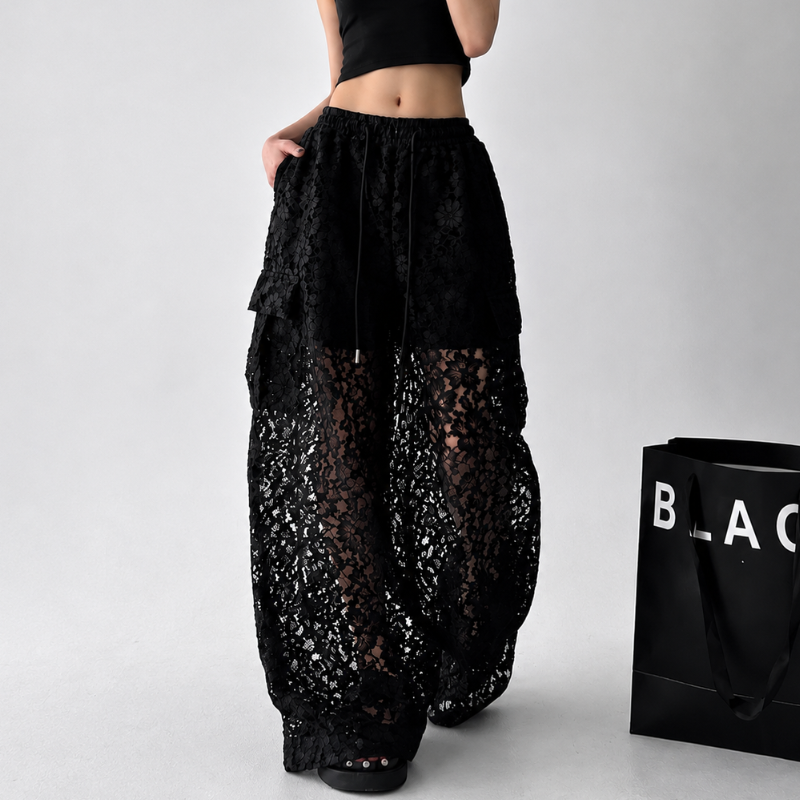 Maison Lace Cargo Pant