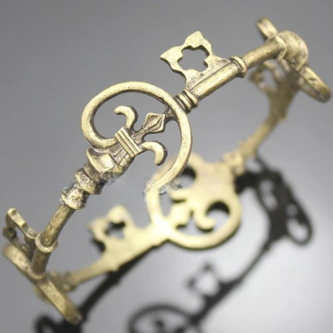 Alchemist’s Key Cuff Bracelet