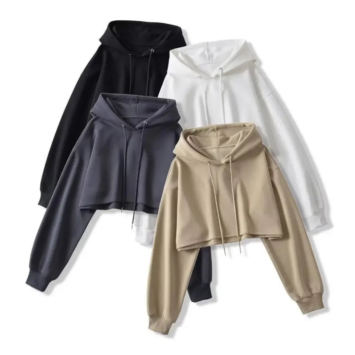 Talia Cropped Hoodie